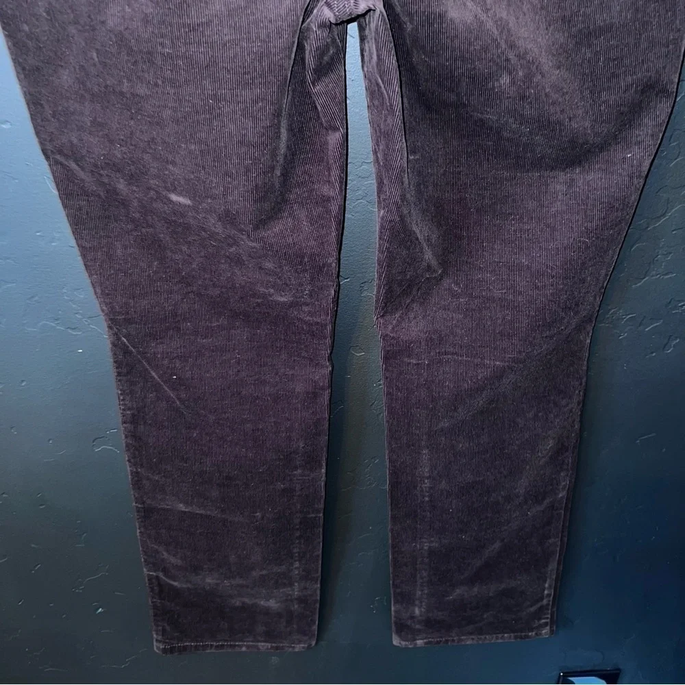 Talbots Heritage Petite Corduroy Pants in Chocolate Brown size:14 P STRAIGHT LEG - Picture 8 of 10